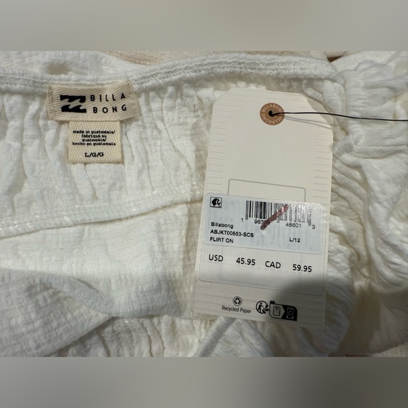 BILLABONG WOMENS
FLIRT ON KNIT OFF THE SHOULD TOP - Picture 7 of 7